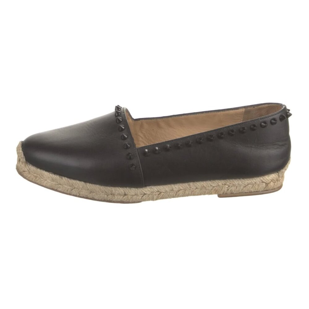 Christian Louboutin Leather Espadrilles